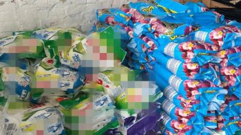 На Волині виявили підпільний цех з виробництва пральних порошків відомих виробників