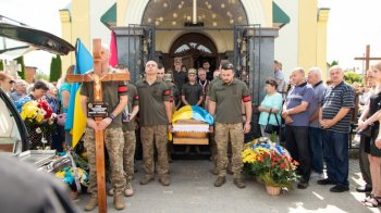 Дрогобич попрощався із загиблим Героєм 