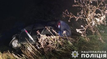 72-річного пасажира госпіталізували через ДТП: водій злетів у кювет