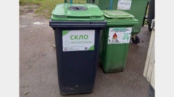 4 тонни скла за місяць зібрали та вивезли на переробку у Львові