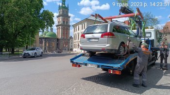 За тиждень у Львові евакуювали понад 220 автомобілів