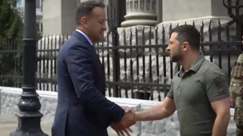 В Україну прибув очільник уряду Ірландії (відео)