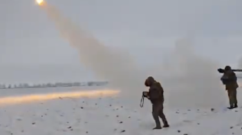 ПвК “Захід” показали кадри збиття російської ракети бійцем Галицько-Волинської бригади