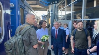 До Києва прибула перша леді Литви