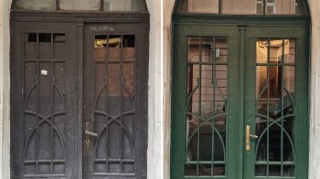 У Львові відреставрували старовинну браму з прихованими декоративними деталями