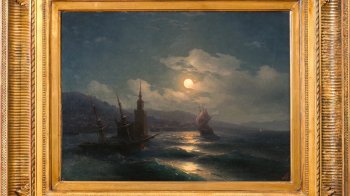 Росіяни виставили на аукціон картину Айвазовського, викрадену в Україні та оголошену у міжнародний розшук