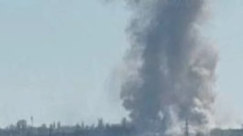 Вибухи в Луганську, фото Андрія Цаплієнка