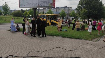 ДТП з потерпілими на Сихові: маршрутка зіткнулась з двома авто