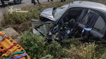 В ДТП на Львівщині важко травмувалися чоловік та жінка