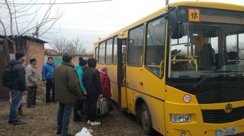 Евакуація жителів прикордоння на Сумщині. Фото: ОВА