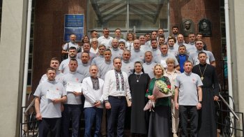 Історичний випуск медичних капеланів УГКЦ