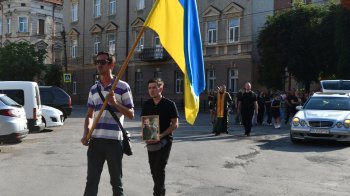 На Львівщині зустріли загиблого на війні розвідника-гранатометника