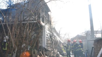 У селі під Львовом ледь не згорів житловий будинок