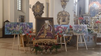До 160-річчя Андрея Шептицького у Львові відкрили виставку “Квіти для Митрополита”