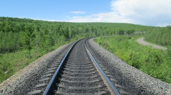 Колії йдуть в далечінь