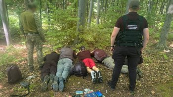 Затримані порушники кордону