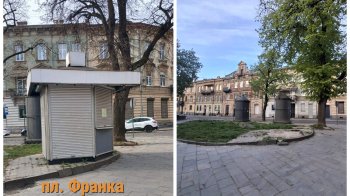 У Львові демонтували ще 10 кіосків на зупинках і вулицях міста