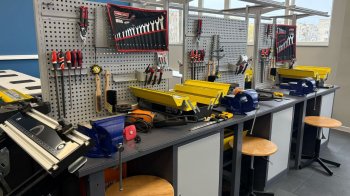 У Шептицькому запрацював навчально-практичний центр для майбутніх слюсарів