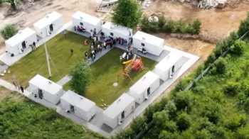 Поблизу Львова відкрили ще одне модульне містечко для переселенців