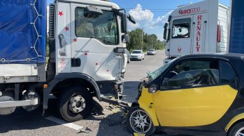 Фото з місця аварії