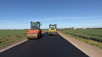 На Львівщині відремонтували дорогу Мала Білина — Озерне