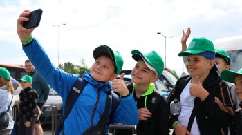 200 дітей захисників із Харківщини та Сумщини прибули на Львівщину