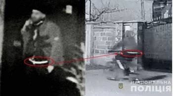 Чоловіка, підозрюваного в тому, що він кинув гранату на подвір’я Георгія Горвата в Мукачеві, затримали в Ужгороді, фото поліції