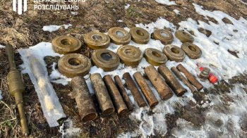 Зброя призначалася для російських ДРГ, фото ДБР