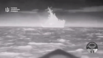 ГУР знищило російський ракетний катер «Івановєц» в окупованому Криму