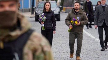 У Києві на прощання з Героєм України «Да Вінчі» прийшли прем'єрка Фінляндії та Зеленський