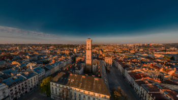 Фото Львова з висоти