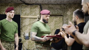 Президент надав звання Героя України командиру роти 80-ї Галицької бригади