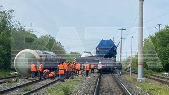 В Ульяновській області РФ зійшли з рейок кілька вагонів з паливом