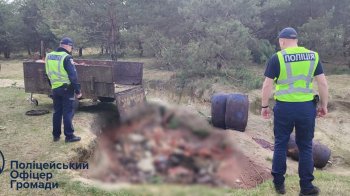 На Львівщині шерифи виявили незаконний «могильник» тваринних решток