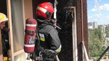 У львівській багатоповерхівці горів балкон
