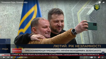 Зеленський зробив селфі з журналістом із Азербайджану