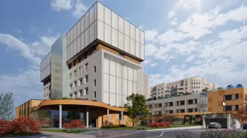 Візуалізація медичного комплексу на вул.Перфецького