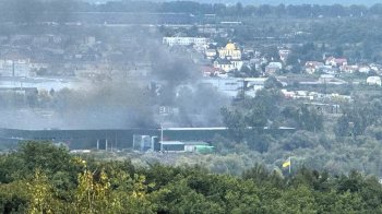 Пожежа на сміттєпереробному заводі у Львові: згоріло обладнання на 4 млн