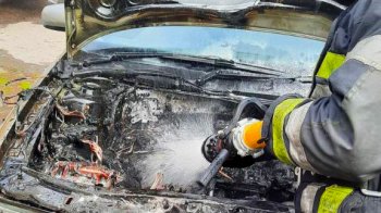 На Львівщині спалахнула пожежа в авто: деталі