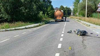 ДТП у селі Грімне на Львівщині: серйозно травмували дво підлітків на скутері