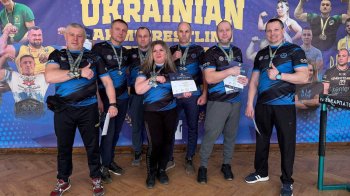 Армреслери зі Львівщини — кращі на чемпіонаті України серед ветеранів