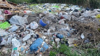 Поблизу Львова екоінспектори виявили незаконне сміттєзвалище площею 100 кв м