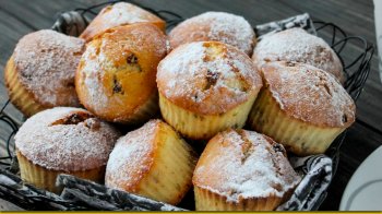 кекси домашні з ізюмом