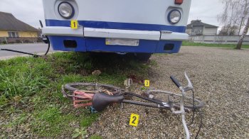 На Львівщині автобус збив велосипедиста