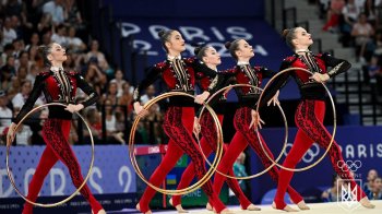 Команда України з художньої гімнастики зайняла сьоме місце на Олімпіаді 2024