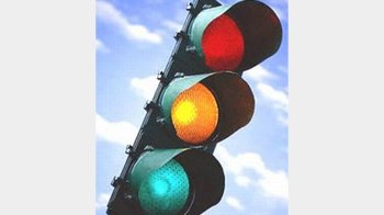 Світлофор у Львові.