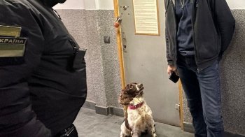 На Львівщині службова собака знайшла у водія вантажівки наркотики