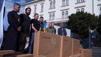 У Львові передали техніку Міжнародному легіону ГУР: що отримали військові