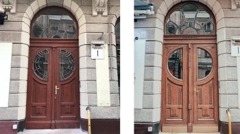 У Львові відновили ще одні історичні двері