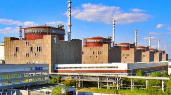Запорізька атомна електростанція.